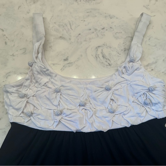 🌸3 for $20🌸 KISCHE Flowers & Buttons Babydoll Tank Top Womens Petite M Y2K - Picture 6 of 6